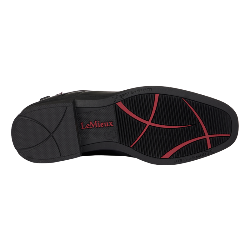 LeMieux Junior Zip Paddock Boot - Black-2