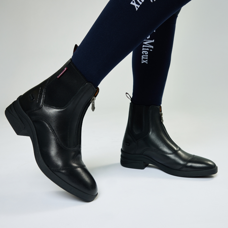 LeMieux Junior Zip Paddock Boot - Black-7