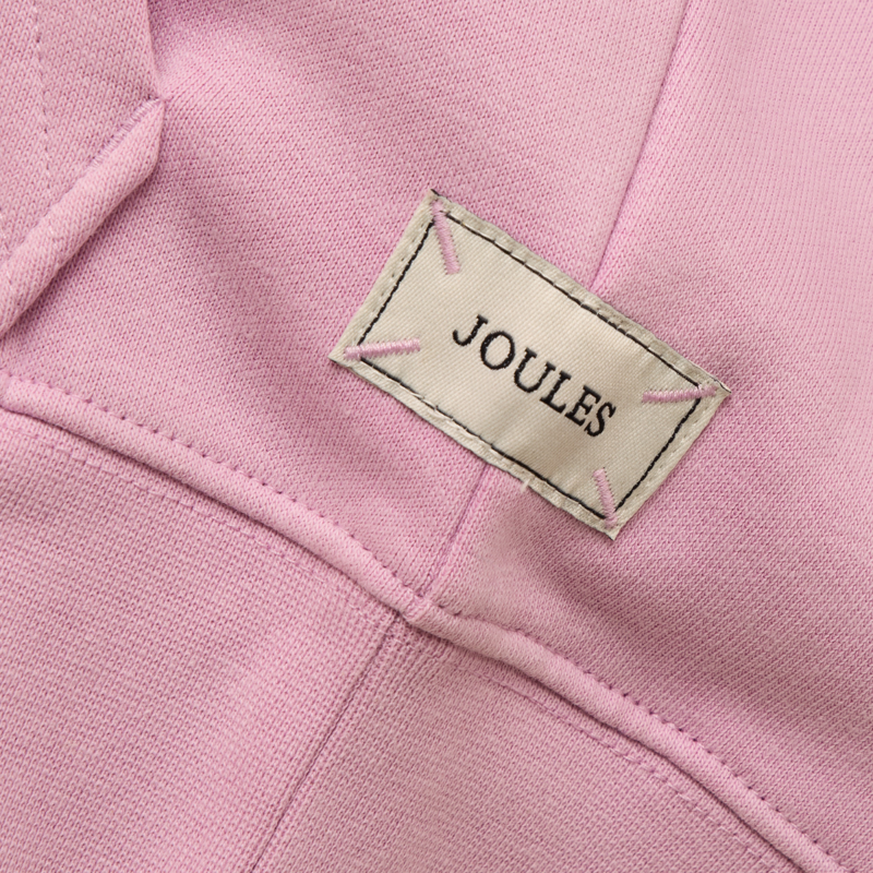 Joules Kids' Alfie Quarter Zip Sweatshirt - Lilac-4