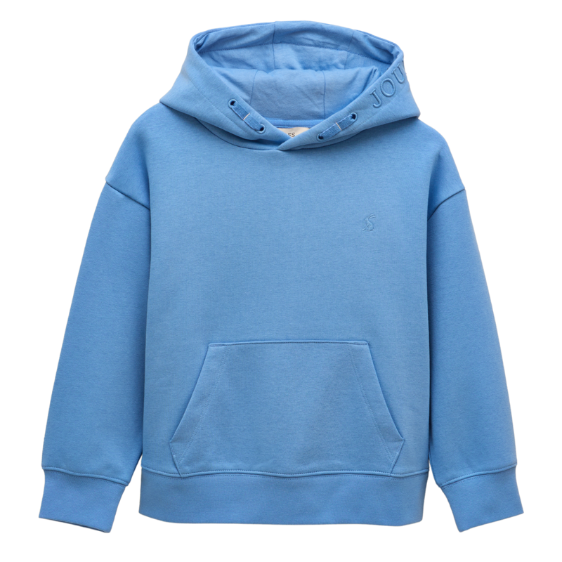 Joules Kids' Parkside Jersey Hoodie - Blue