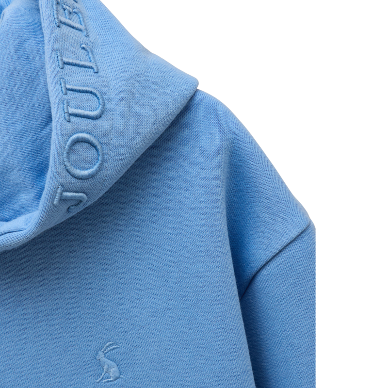 Joules Kids' Parkside Jersey Hoodie - Blue-2