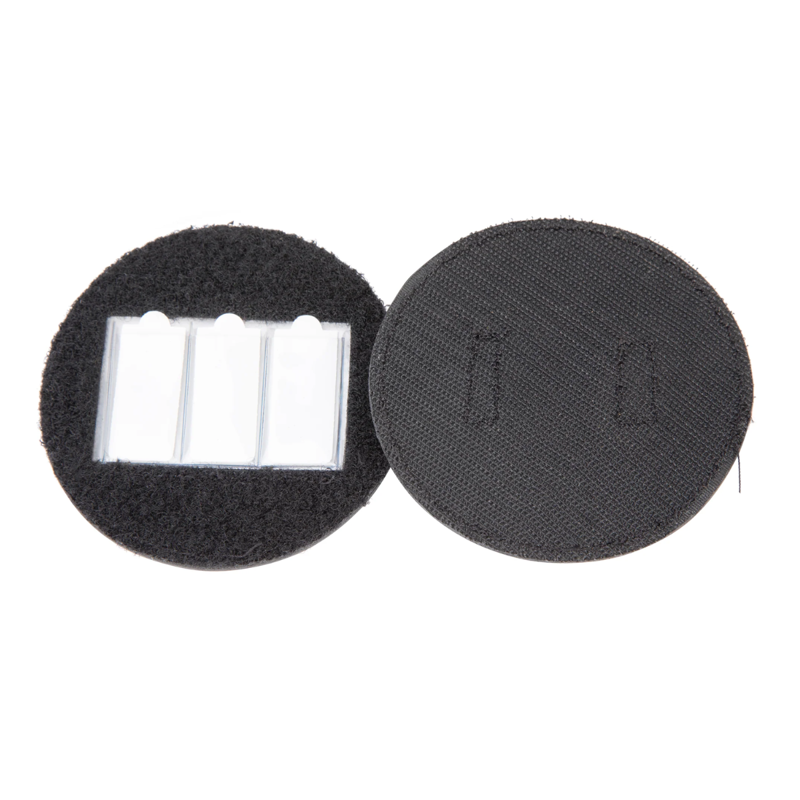 Shires Velociti Round Number Holder - Black-1