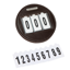Shires Velociti Round Number Holder - Havana