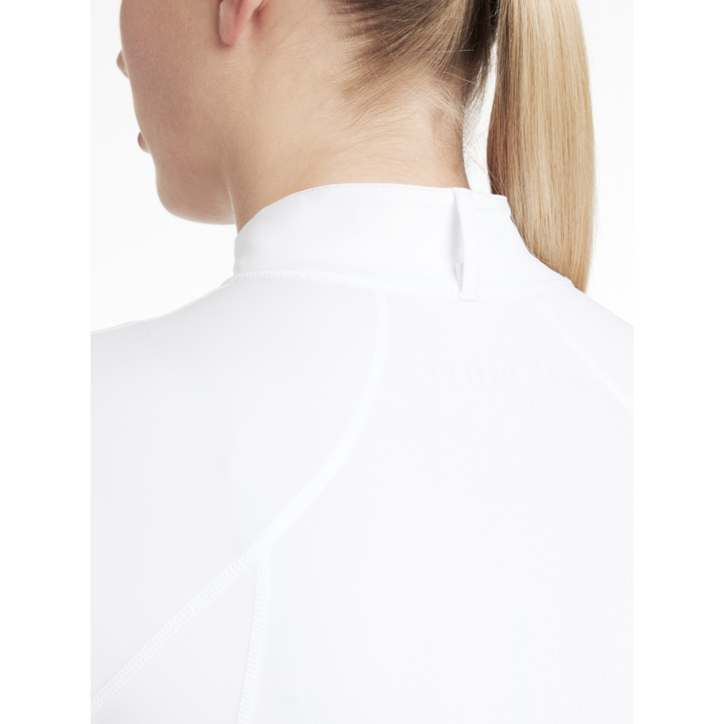 LeMieux Ladies Classique Base Layer - White-4
