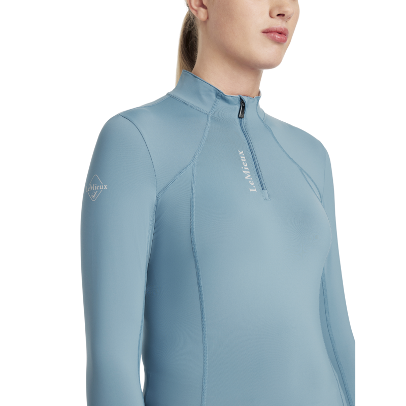 LeMieux Ladies Classique Base Layer - Ice Blue-2