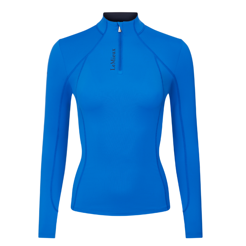 LeMieux Ladies Classique Base Layer - Benetton Blue-3