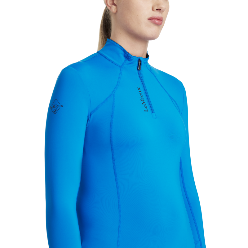 LeMieux Ladies Classique Base Layer - Benetton Blue-2