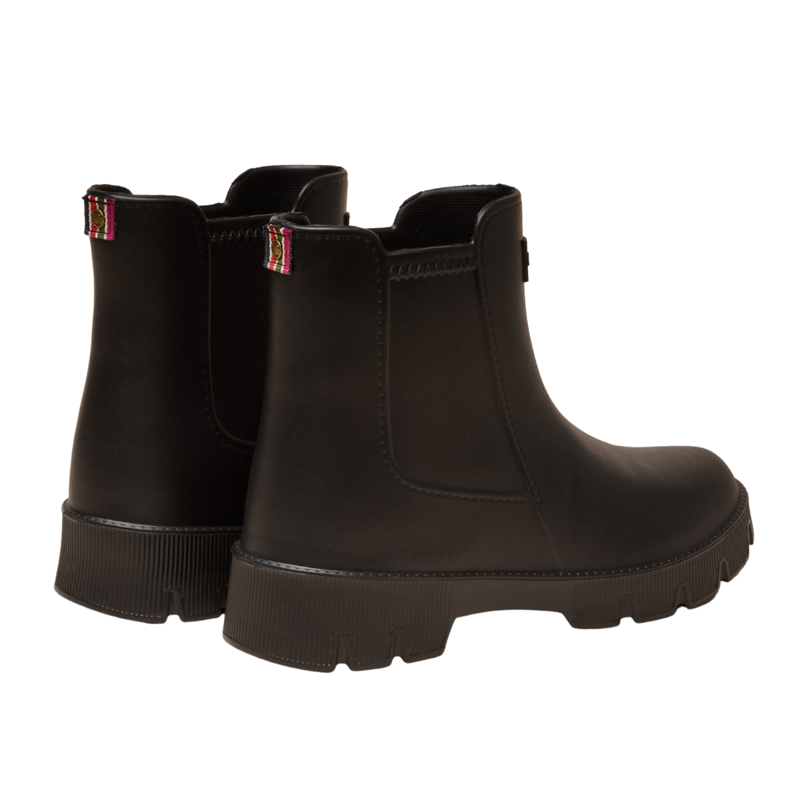 Joules Ladies Raindance Lightweight Ankle Wellies - Black-1