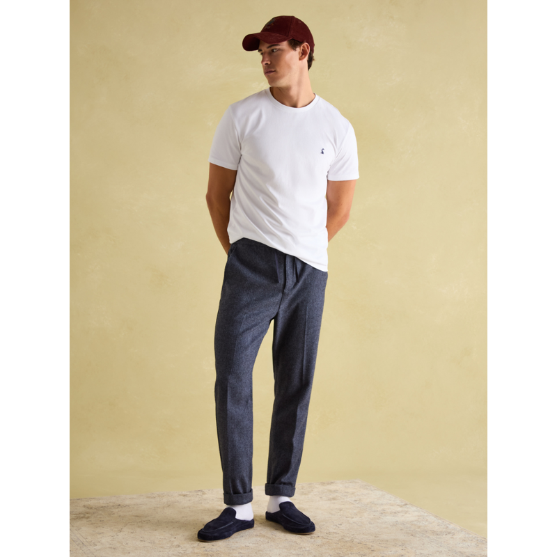 Joules Men's Denton Crew Neck T-Shirt - White-5