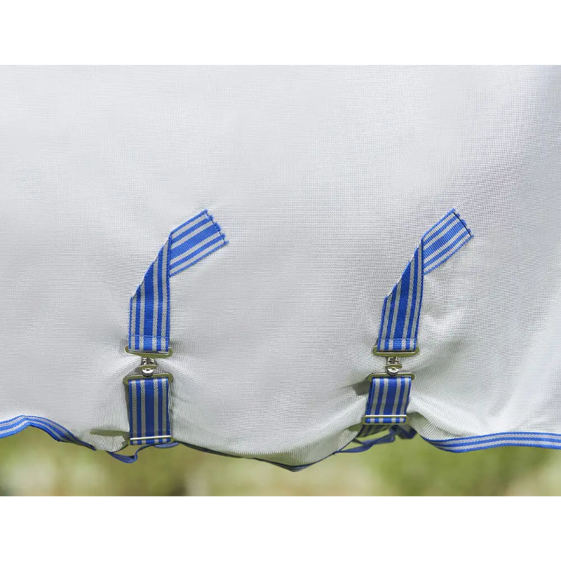 WeatherBeeta ComFiTec Airflow II Detach A Neck Fly Rug - Grey/Blue/Grey-6