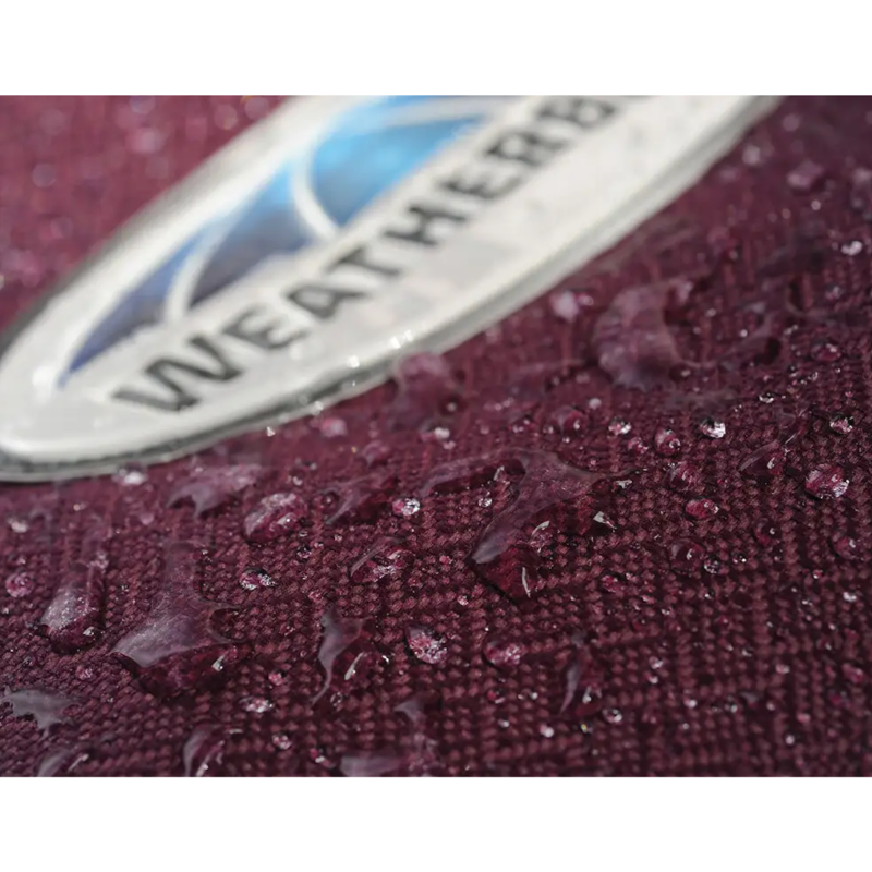 WeatherBeeta ComFiTec Plus Dynamic II Detach-A-Neck Lite Turnout Rug - Maroon/Grey/White-6