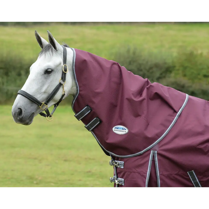 WeatherBeeta ComFiTec Plus Dynamic II Neck Rug Lite  - Maroon/Grey/White