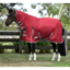 WeatherBeeta ComFiTec Classic Combo Neck Lite Plus Turnout Rug - Red/Silver/Navy