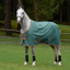 WeatherBeeta ComFiTec Tyro Standard Neck Lite Plus Turnout Rug - Green/Burnt Orange/White