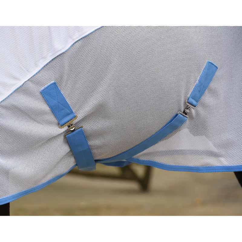 WeatherBeeta Air-Tec Cooler Standard Neck Rug - White/Blue-3