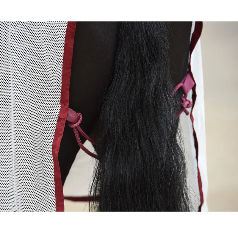 WeatherBeeta Micro-Air Cooler Standard Neck Rug - Burgundy/Grey-4