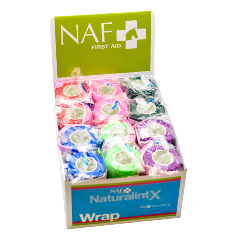 NAF Naturalintx Wrap Assorted Colours - Pack of 12