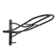 Stubbs Saddle Rack Standard - Black