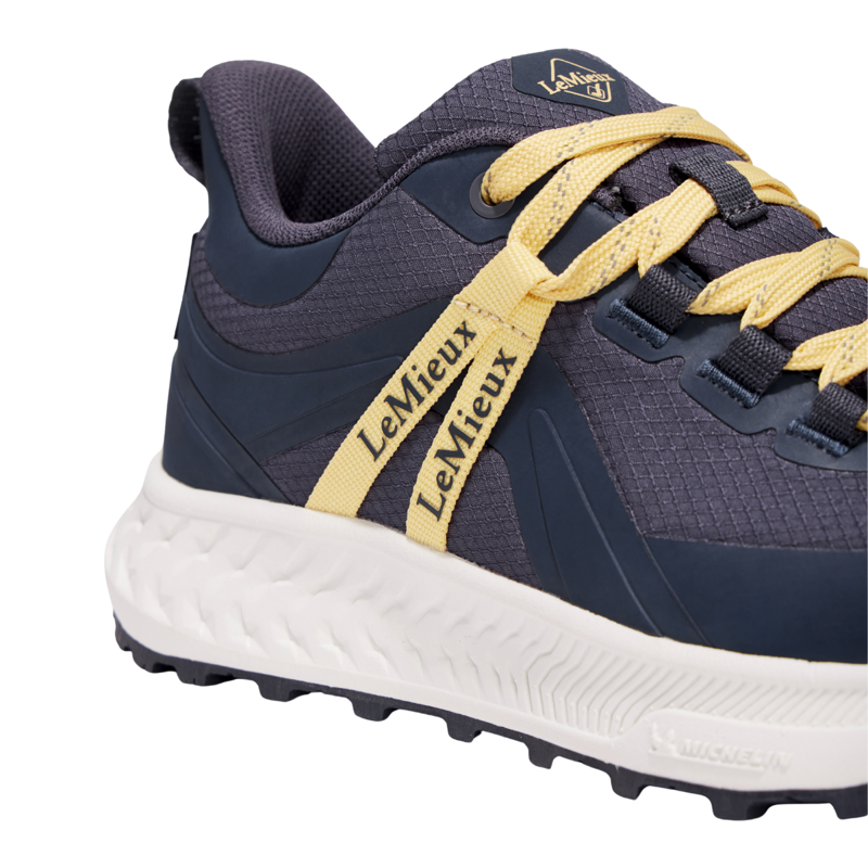 LeMieux Youth Trax Viva Waterproof Trainer - Dusk Blue-5
