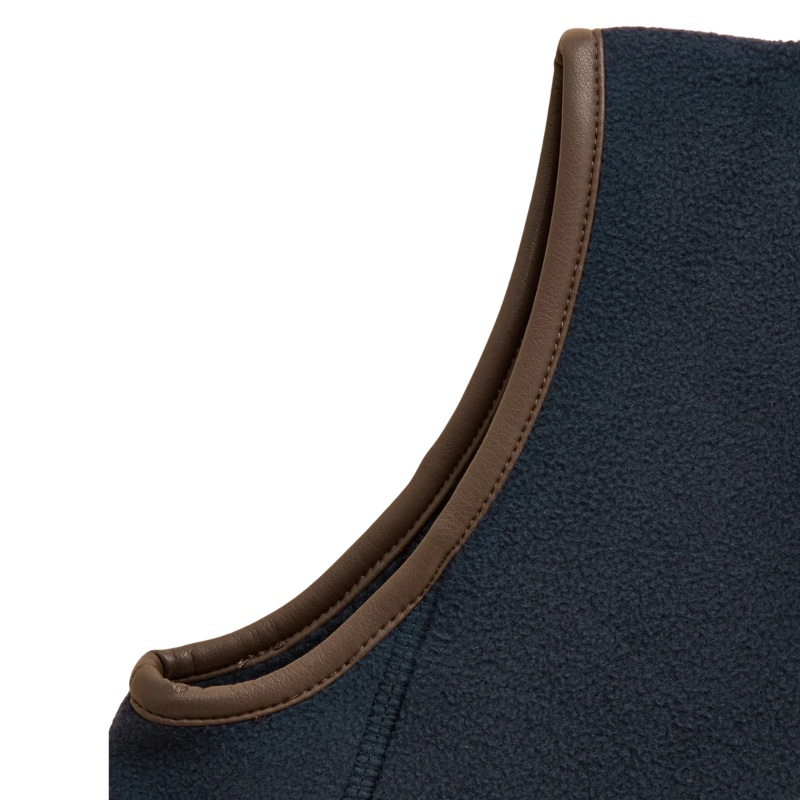 Joules Kids' Heritage Fleece Gilet - Navy Blue-5