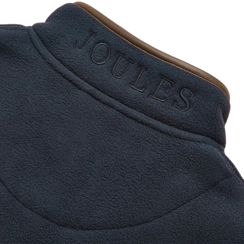 Joules Kids' Heritage Fleece Gilet - Navy Blue-3