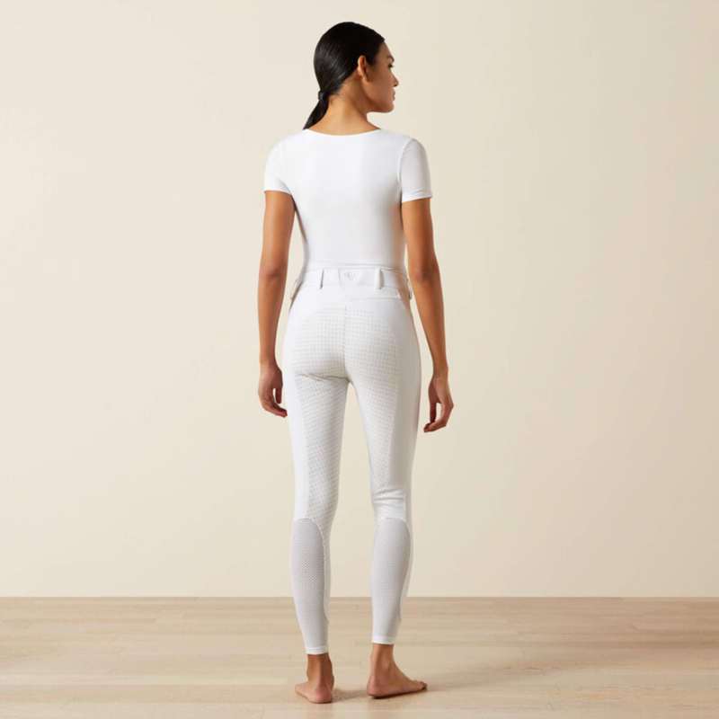 Ariat Women's Tri Factor NT Full Seat Breech - White-2