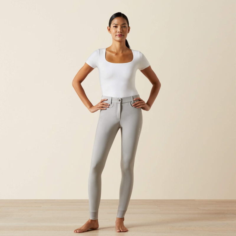 Ariat Women's Tri Factor NT Full Seat Breech - Show Grey-1