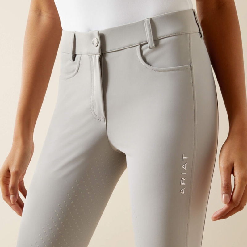 Ariat Women's Tri Factor NT Full Seat Breech - Show Grey-3