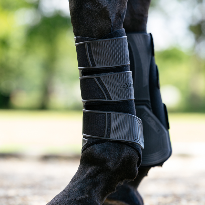 LeMieux Technical Brushing Boot - Black-1