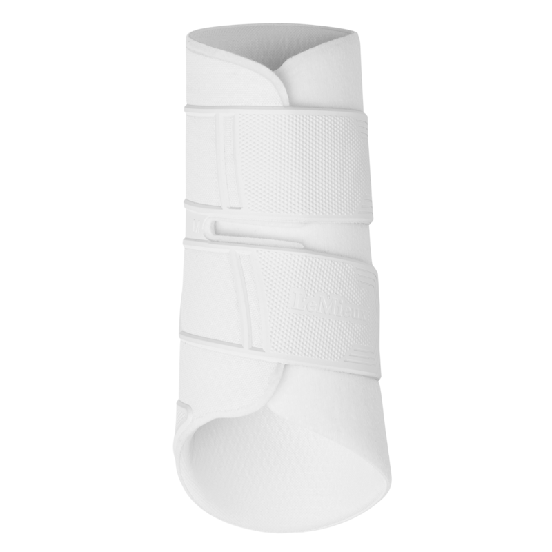 LeMieux Technical Brushing Boot - White-1