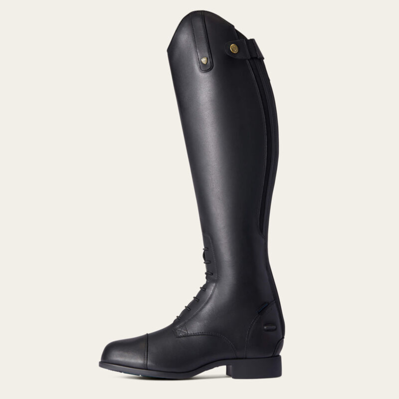 Ariat Women's Heritage Contour II Waterproof Insulated Tall Riding Boot - Full Short - Black-1