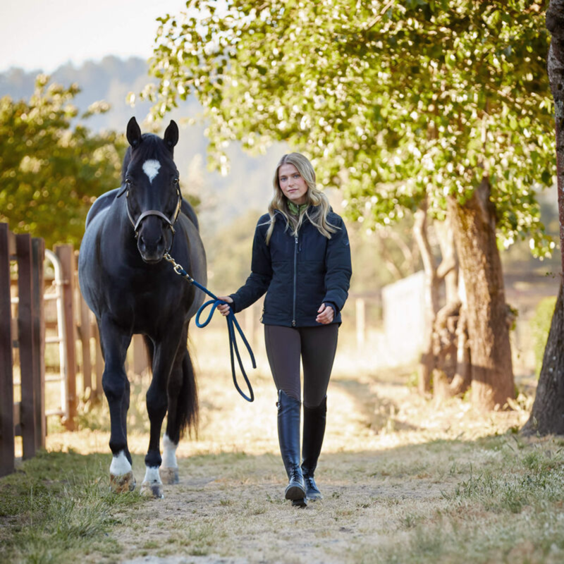 Ariat Women's Heritage Contour II Waterproof Insulated Tall Riding Boot - Full Short - Black-6