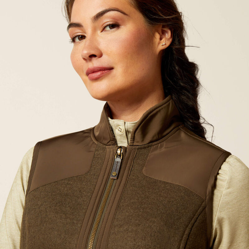 Ariat Women's Millbrae Gilet - Earth-2