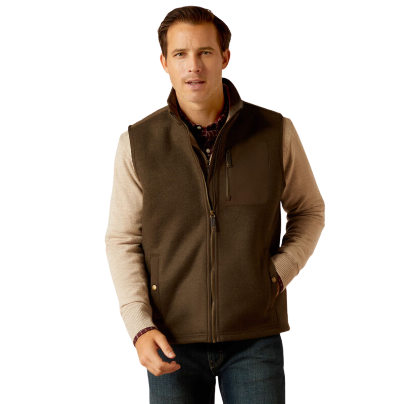 Ariat Men's Millbrae Gilet - Earth