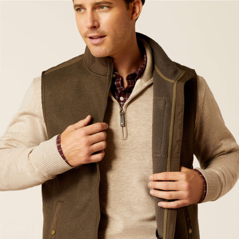 Ariat Men's Millbrae Gilet - Earth-3