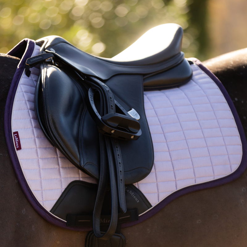 LeMieux Suede GP Square - Lilac-1