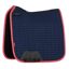 LeMieux Suede Dressage Square - Navy/Cranberry