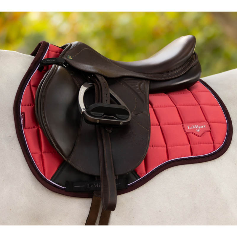 LeMieux Loire Classic GP Square - Cranberry-1