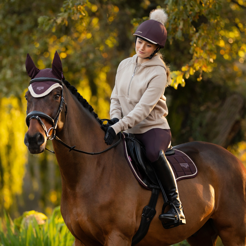 LeMieux Loire Classic GP Square - Damson-2