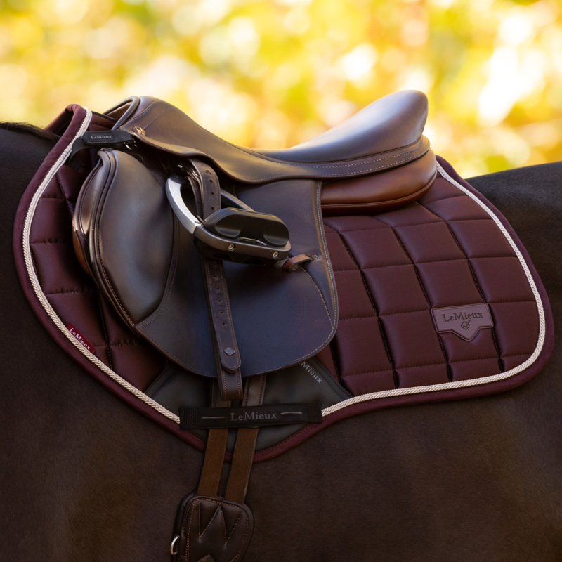 LeMieux Loire Classic Close Contact Square - Damson-1