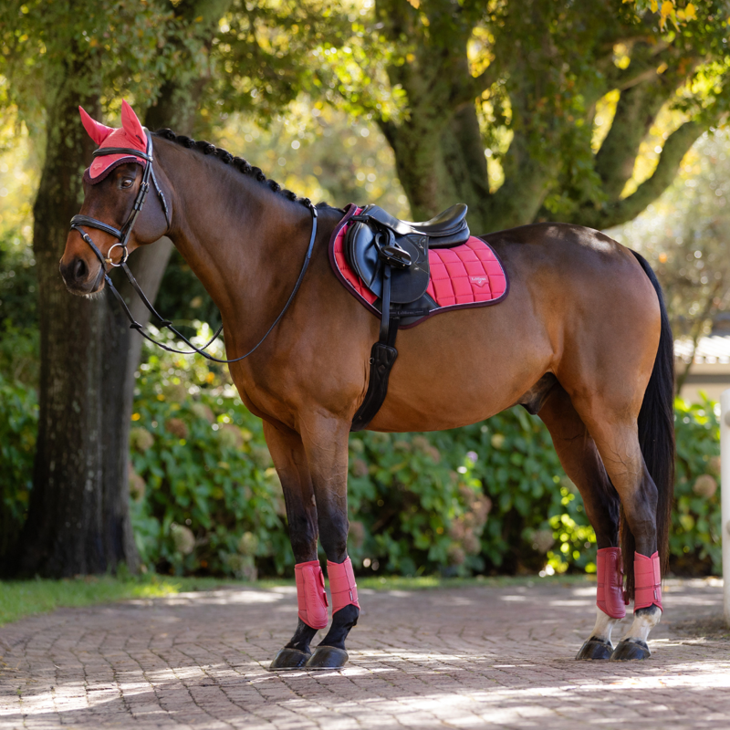 LeMieux Loire Classic Close Contact Square - Cranberry-4