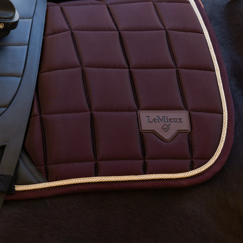 LeMieux Loire Classic Dressage Square - Damson-7
