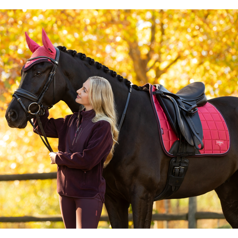 LeMieux Loire Classic Dressage Square - Cranberry-2