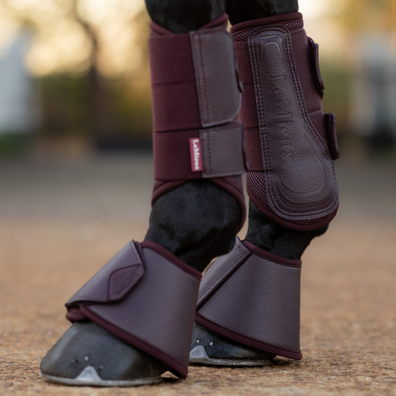 LeMieux Arika Overreach Boots - Damson-1