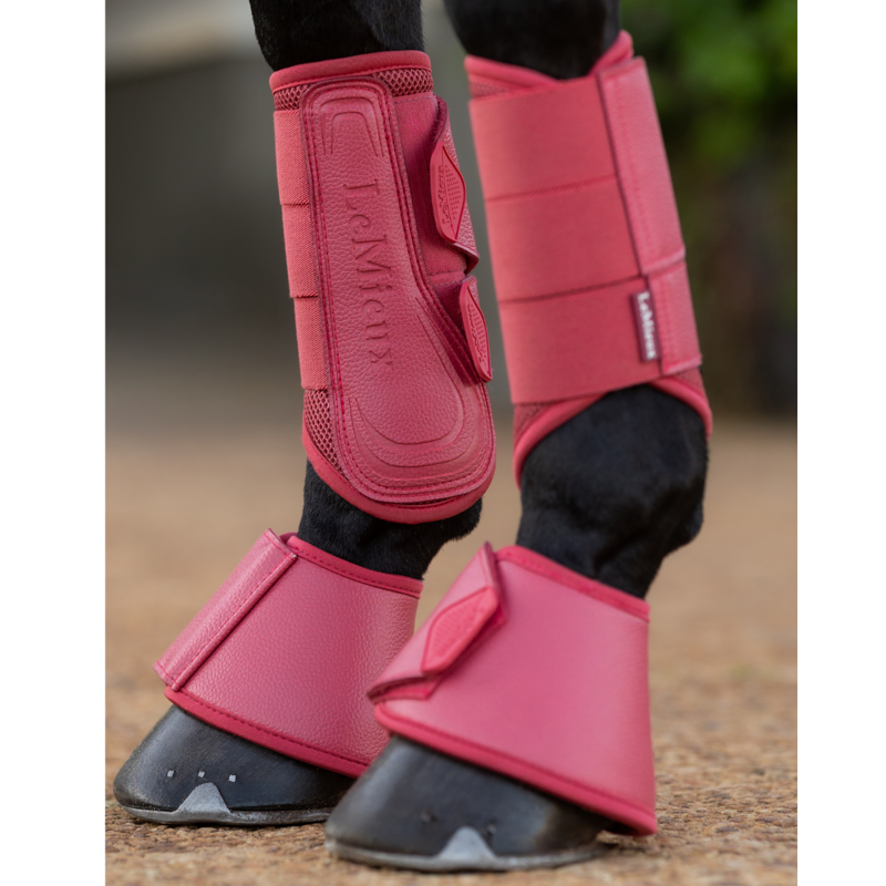LeMieux Arika Overreach Boots - Cranberry-3