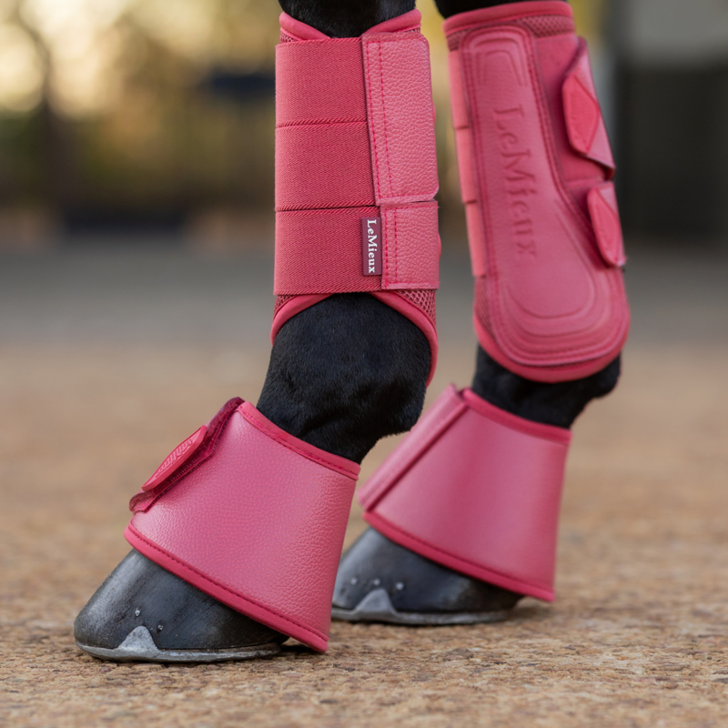 LeMieux Arika Overreach Boots - Cranberry-2