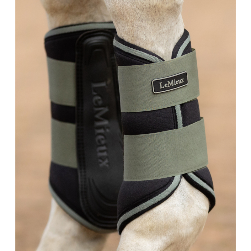 LeMieux Grafter Brushing Boots - Rosemary-4