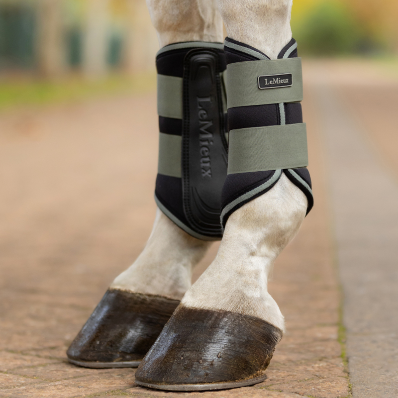LeMieux Grafter Brushing Boots - Rosemary-3
