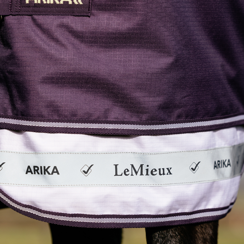 LeMieux Arika Ripstop 100g Turnout Rug - Juniper-2