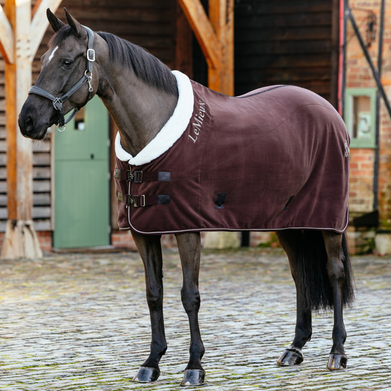 LeMieux Kudos Luxe Fleece Rug - Damson